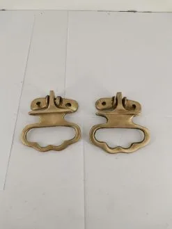 χέρια εξώπορτας μπρούτζινα (2 τμχ), εποχής 1920