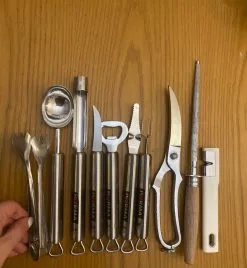 ανοξείδωτα εργαλεία κουζίνας