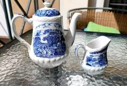 W.H. Grindley & CO Countryside τσαγιέρα και γαλατιέρα