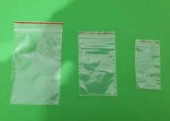 265 διαφανή σακουλάκια με κλείσιμο Zip 4 X 7 - εκ 6 Χ 9 εκ. - 12 Χ 8 εκ