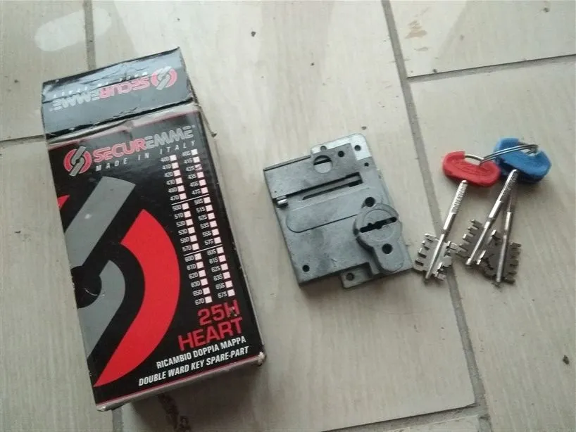 SECUREMME Κιτ αλλαγής συνδυασμού κλειδιών 3 SECUREMME Κιτ αλλαγής συνδυασμού κλειδιών